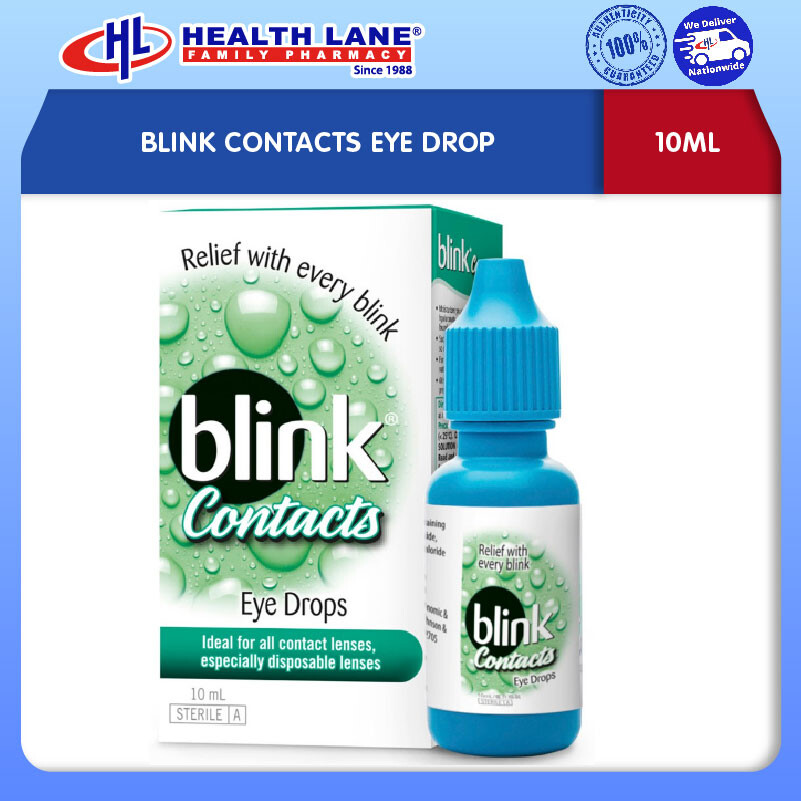 BLINK CONTACTS EYE DROP 10ML